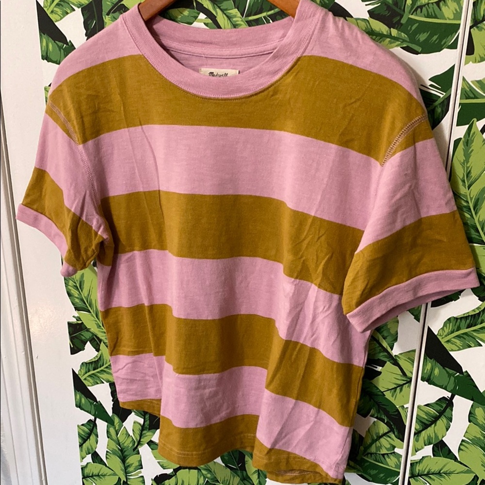 Madewell Striped Ringer Size Medium